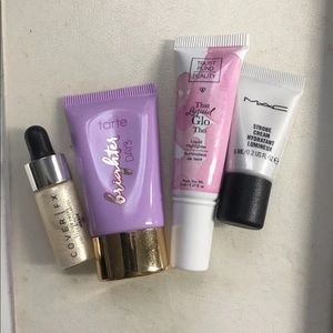 Cream highlight sample